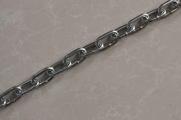 D1&quot; DIN 5685/a Chains Short Link Chain Zinc Plated Galvanized Chains